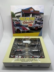 🔥&rsquo;25 Hot Wheels 80th Anniversary Replay The Classics Zamac Box Set Of 7 BNIB🔥