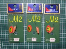 Forest M2 0.6g Salmon Event Limited Spoon for Trout Fishing, Unused