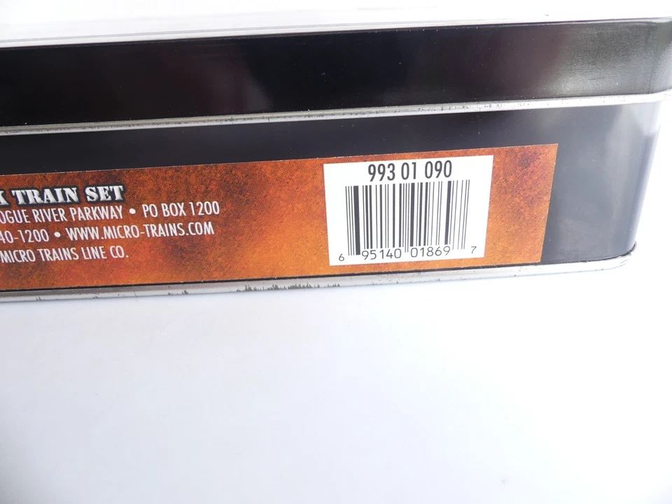 Micro Trains 1:160 / BOITE VIDE EN METAL MOW WORK TRAIN SET 993 01 90 - Immagine 4 di 4