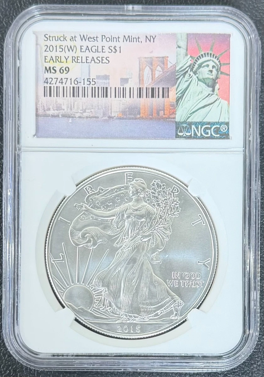 American Eagle NGC 2015 Silver Bullion Coins for sale | eBay