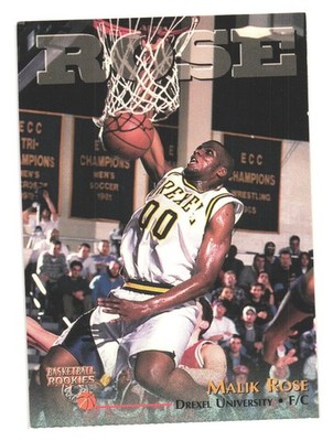 1996 The Score Board Basketball Rookies Drexel University Malik Rose