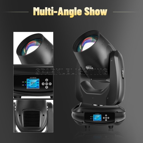 PAIDUN Rainbow Effect 8R 250W Beam Moving Head Stage Light Gobo Wash Disco DJ - Picture 10 of 12