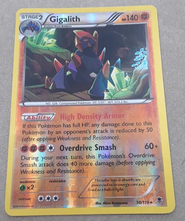 Gigalith 50/119 XY - Phantom Forces Reverse Holo