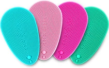 Silicone Face Scrubber Soft Facial Cleansing Brush Blackhead Srubber Cleanser Br