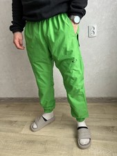 Pants Mens Oakley FA19 Oakley y2k Sport Nylon Green Pants Size S-M
