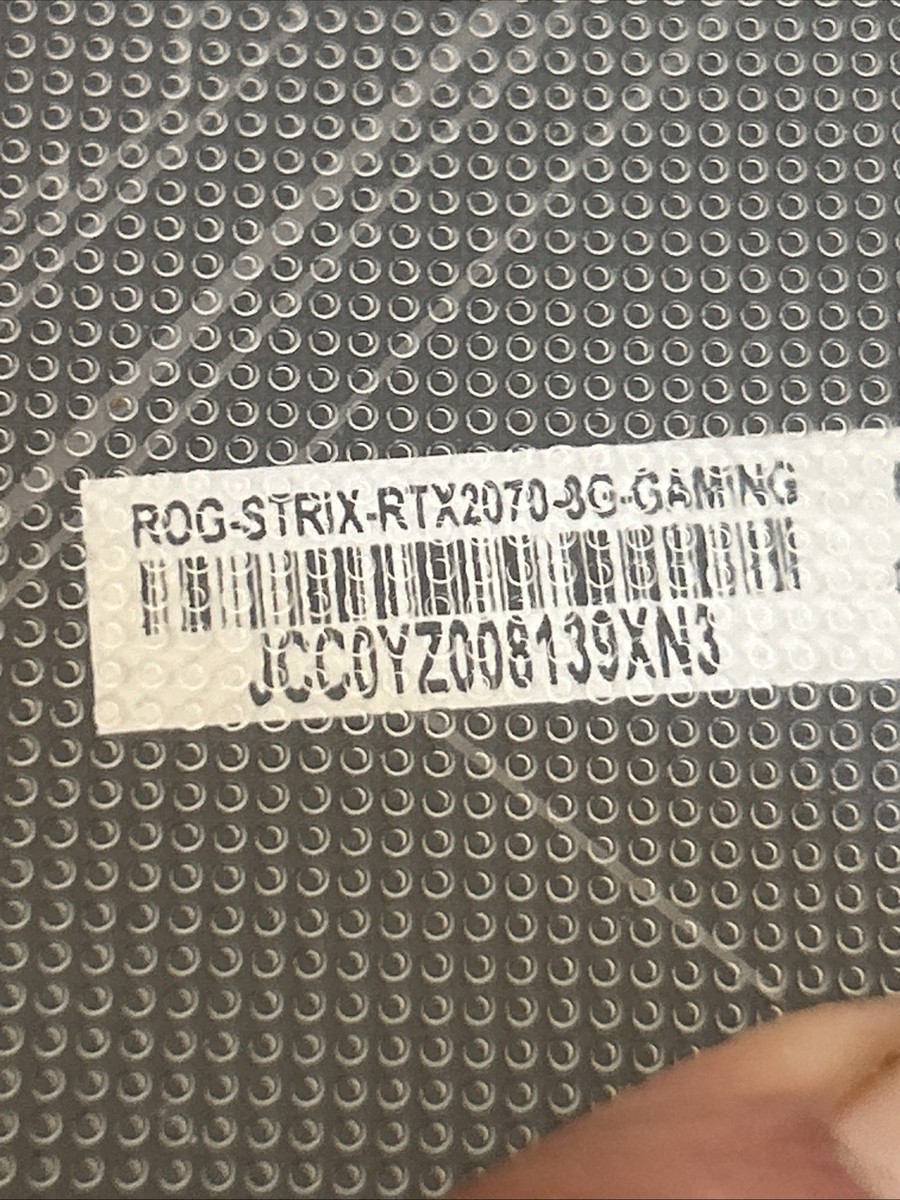 ASUS ROG-STRIX-RTX2070S-A8G-GAMING RTX 2070 Super 8GB Graphics