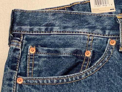 Levi’s 505 Herren Jeans Regular Fit Straight Leg Medium Wash 38X32 NEU - Bild 4 von 24