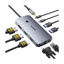 USB C Docking Station Dual Monitor Hub, MOKiN Laptop Docking St... FAST USA SHIP