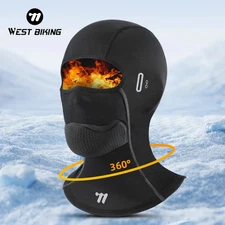   Winter Cycling Cap Windproof Thermal Full Face Mask Fleece Balaclava