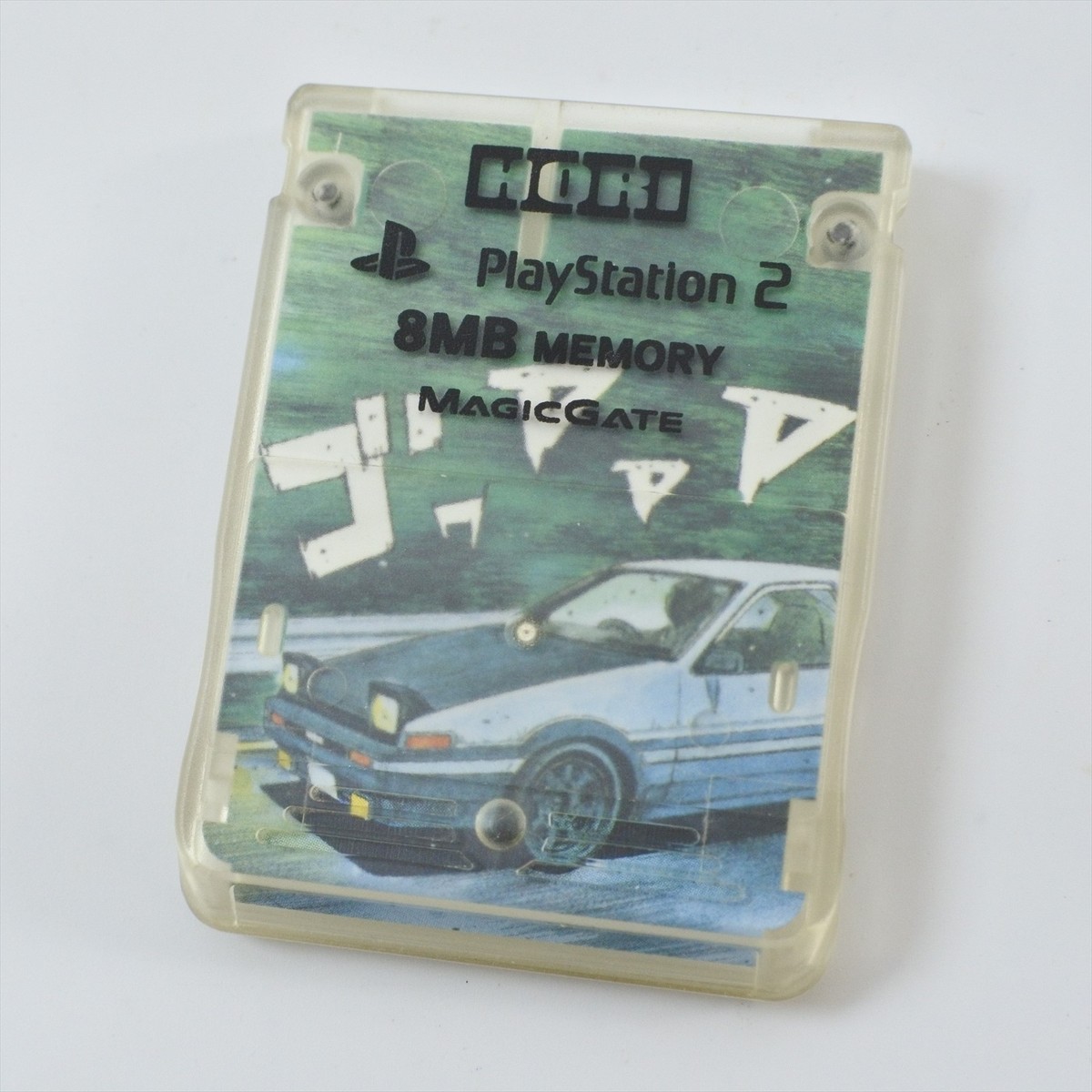 PS2 HORI Memory Card 8MB INITIAL D Takumi Ver Playstation 2 Made