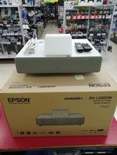 Epson EH-LS500W Ultra Short Focus Laser Projector 3353H Hours With Manual