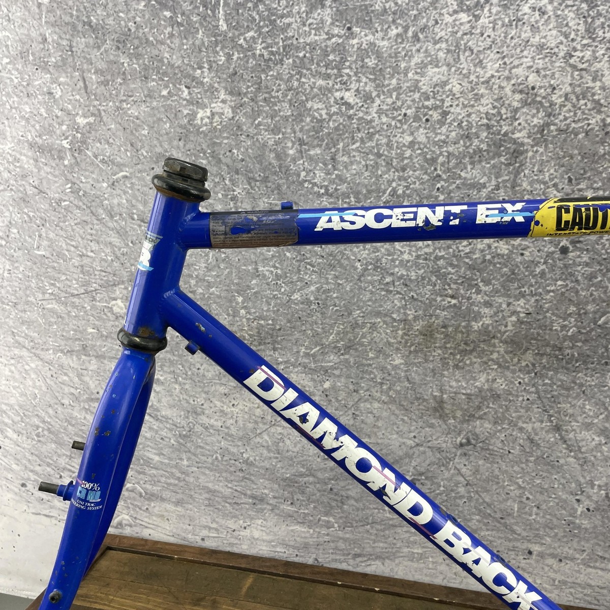 1986 ダイヤモンドバック Ascent ブルー Vintage Diamond Back Ascent EX MTB Frame 21 Tange CrMo Steel Cafe