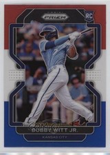 2022 Panini Prizm Red White & Blue Prizm Bobby Witt Jr #33 1i5e