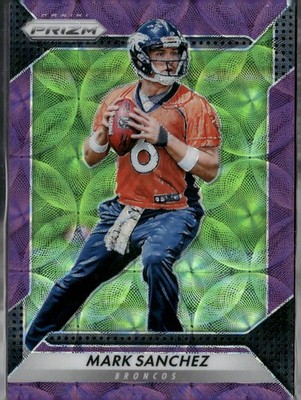 2016 Panini Prizm - Mark Sanchez #104 Purple Scope Prizm /99
