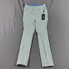 RLX Ralph Lauren Womens Golf Pants Printed 2 Multicolor Nylon Spandex MSRP 188
