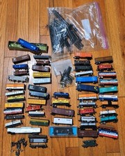 n scale freight cars lot