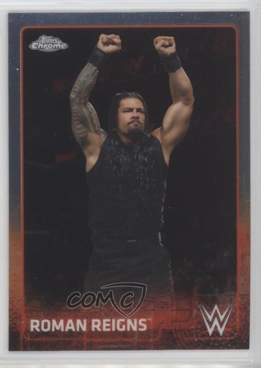 2015 Topps Chrome WWE Roman Reigns #59 md3