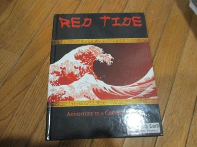 Labyrinth Lord RPG Red Tide Adventure in a Crimson World HC