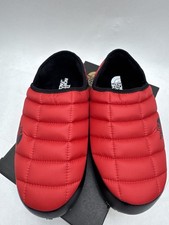 Image of THE NORTH FACE MEN'S THERMOBALL TRACTION MULE V WINTER SHOE, SIZE 8 RED/BLACK