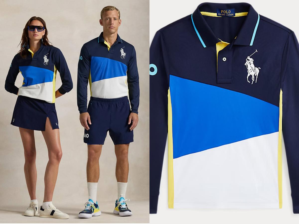 NWT POLO RALPH LAUREN Unisex XS Australian Open Ballperson Polo