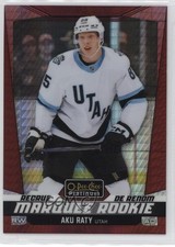 2024-25 O-Pee-Chee Platinum Marquee Rookies Red Prism 88/199 Aku Raty #211 0mb8
