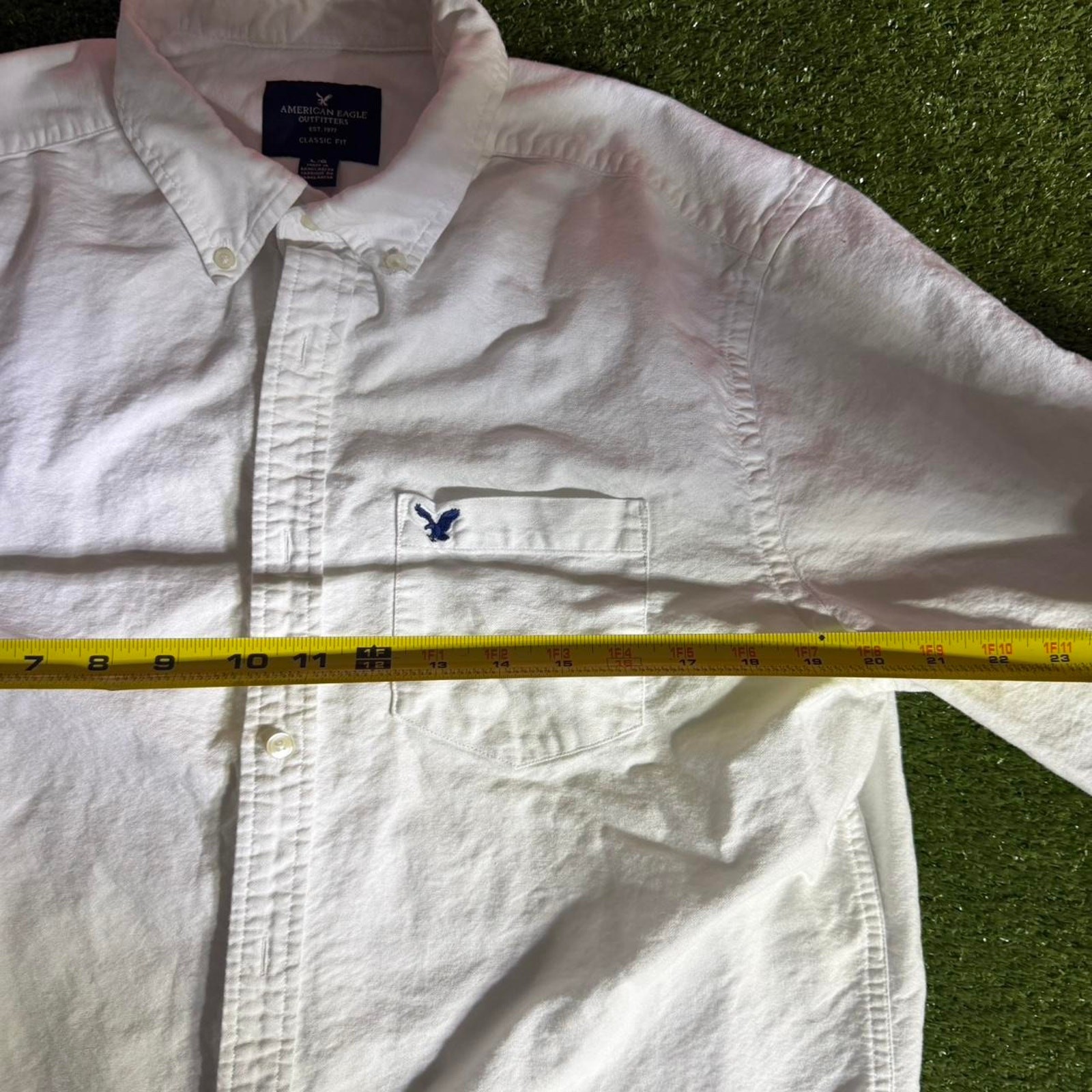 American eagle white button up - image 5