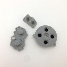 10 Sets Silicone Conductive Rubber Contact Pad Button D-Pad for Nintendo GBA