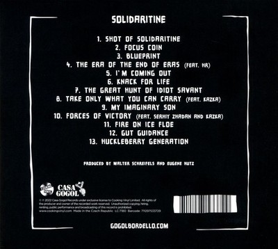 GOGOL BORDELLO SOLIDARITINE NEW CD