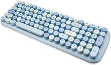 Wireless Bluetooth Keyboard For Ipad Laptop Pc Mac Smartphone 3 Device