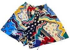 Vintage Peter Popovitch Memphis Design Geometric Shorts Abstract Retro PL