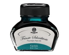 F&uuml;llhaltertinte Schreibtinte f F&uuml;llhalter F&uuml;llertinte Karibik 30ml im Fass