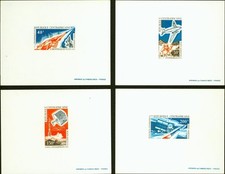 Central African Republic 1972-Luxe Sheets.Mi Nr.:280/283.200 ISSUED(EB) AR-12114