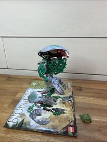 LEGO BIONICLE: Lehvak-Kal 8576 Complete Figure W/ Manual & A Mask Ships Fast!