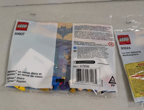 LEGO 30524 Batman The Mini Batwing & 30607 Disco Batman - New in Sealed Polybag