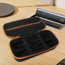 Cordless Microphone Case Carrying Case EVA with Zipper Protector Organizer