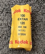 1 Roll Kodak 120 Ektar 100 Color Negative Film Stored Cold EXP 07/2026