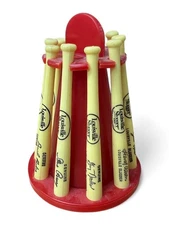 Vintage Louisville Slugger Plastic Mini Bat 10-Bat Coin Bank