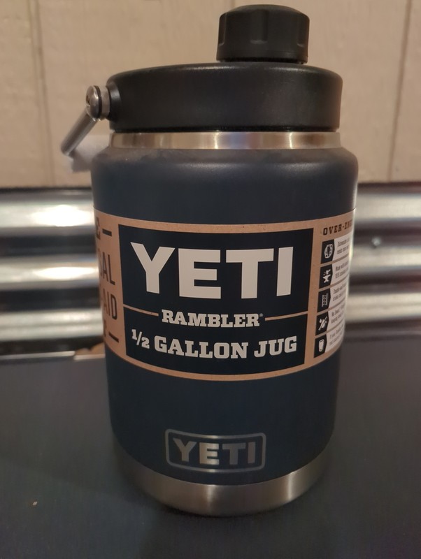 Yeti Rambler Half Gallon Jug - Navy Blue