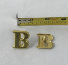 Hat Brass - 1 Inch Company Letter "B"