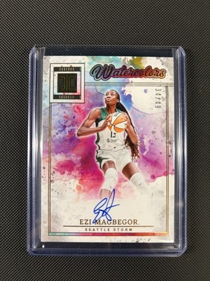 2025 Ezi Magbegor ON CARD AUTO 34/49 Impecable Watercolors