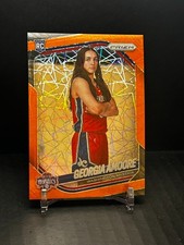 2025 Panini Prizm WNBA #103 Georgia Amoore Orange Velocity Prizms