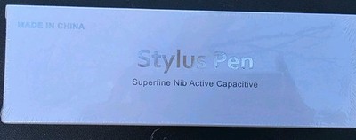Superfine Nib Active Capacitive Stylus Pen White for Apple iPad 7-10 Mini 5
