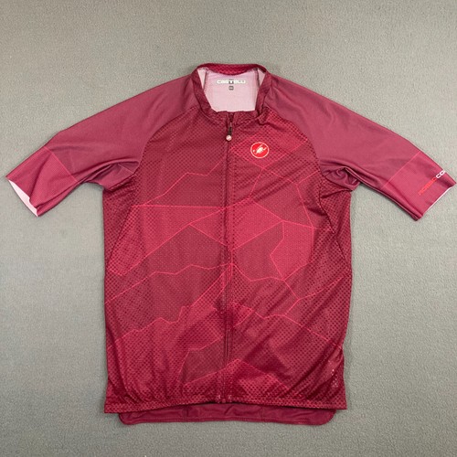 Combinaison Thermique Cyclisme Castelli Rosso Corsa Homme Taille L - Noire, Manches Longues, Idéale Hiver