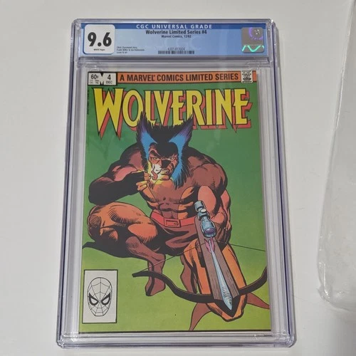 Wolverine Limited Series 4 (1982 Marvel) CGC Graded 9.6