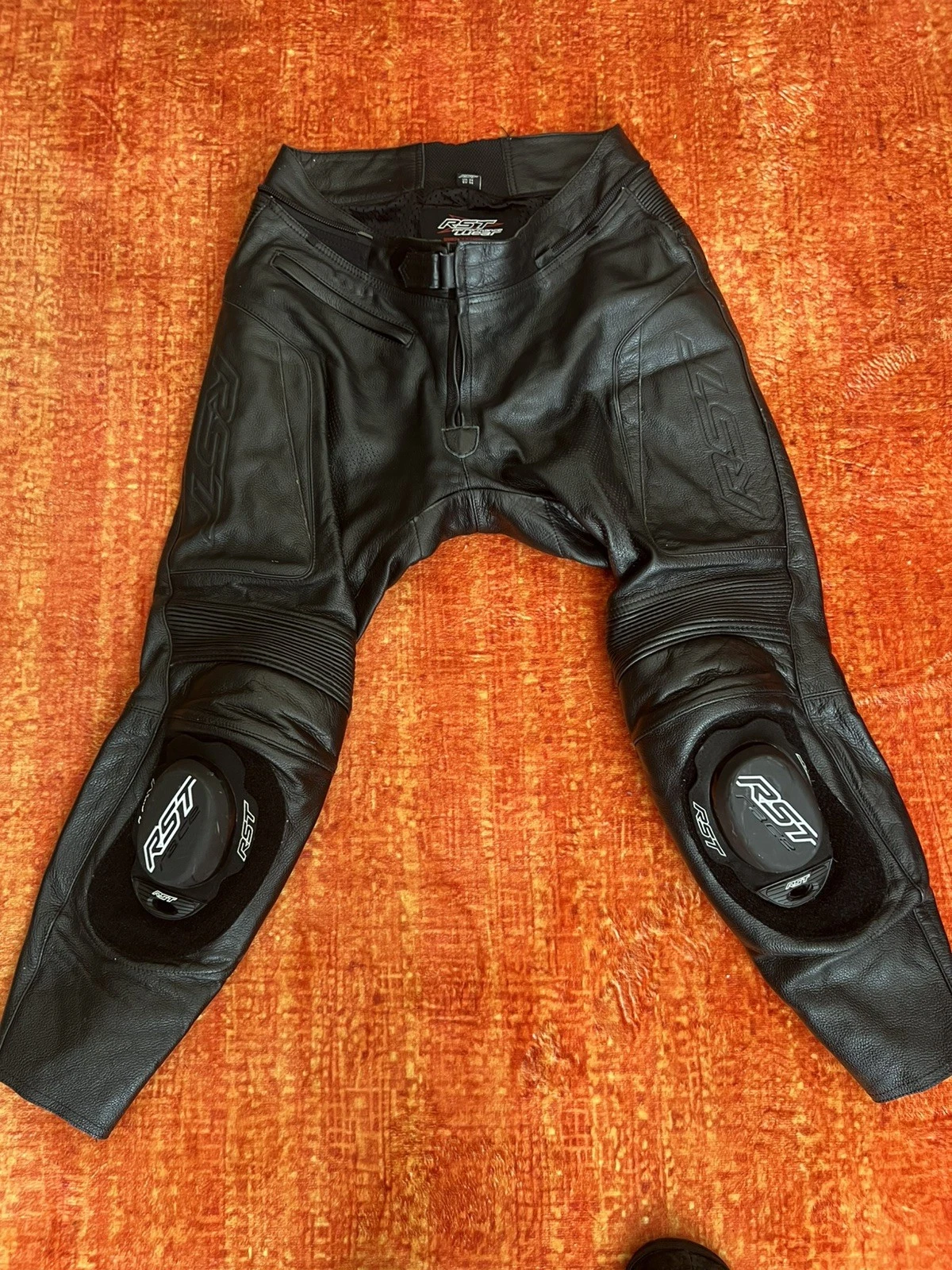 RST Motorcycle Leather Trousers uk34 great condition