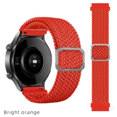 For Xiaomi MI Watch Color 2 Strap Braided Nylon Band 20 22mm Bro Air Mibro lite