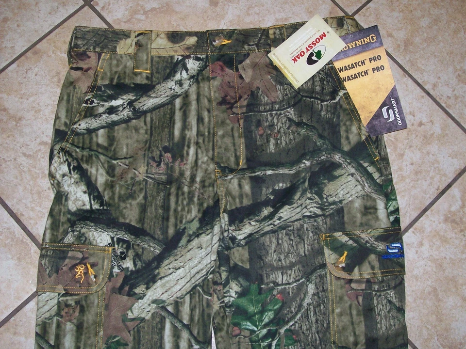 Browning Wasatch Pro Odorsmart Cargo Pant Mossy Oak Break-Up Infinity Camo Med. - Image 2 of 4