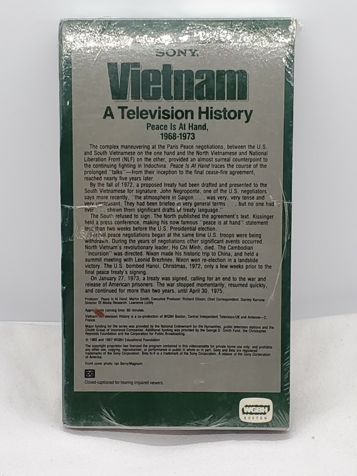 Vietnam%3A+A+Television+History+-+Boxed+Set+%28VHS%2C+1997%2C+7-Tape ...