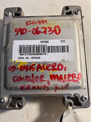 2002 03 2004 Saturn L200 2.2L AT ECM PCM Engine Computer Module | 12579662