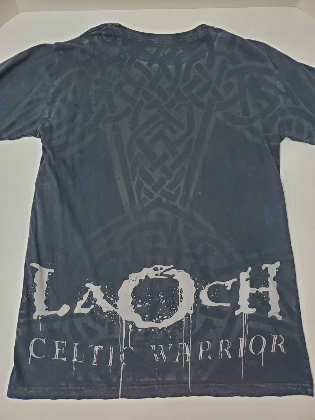 Sheamus Top Rope Shirt L EUC Authentic WWE Men's Premiere Large Tee BO Black image 2